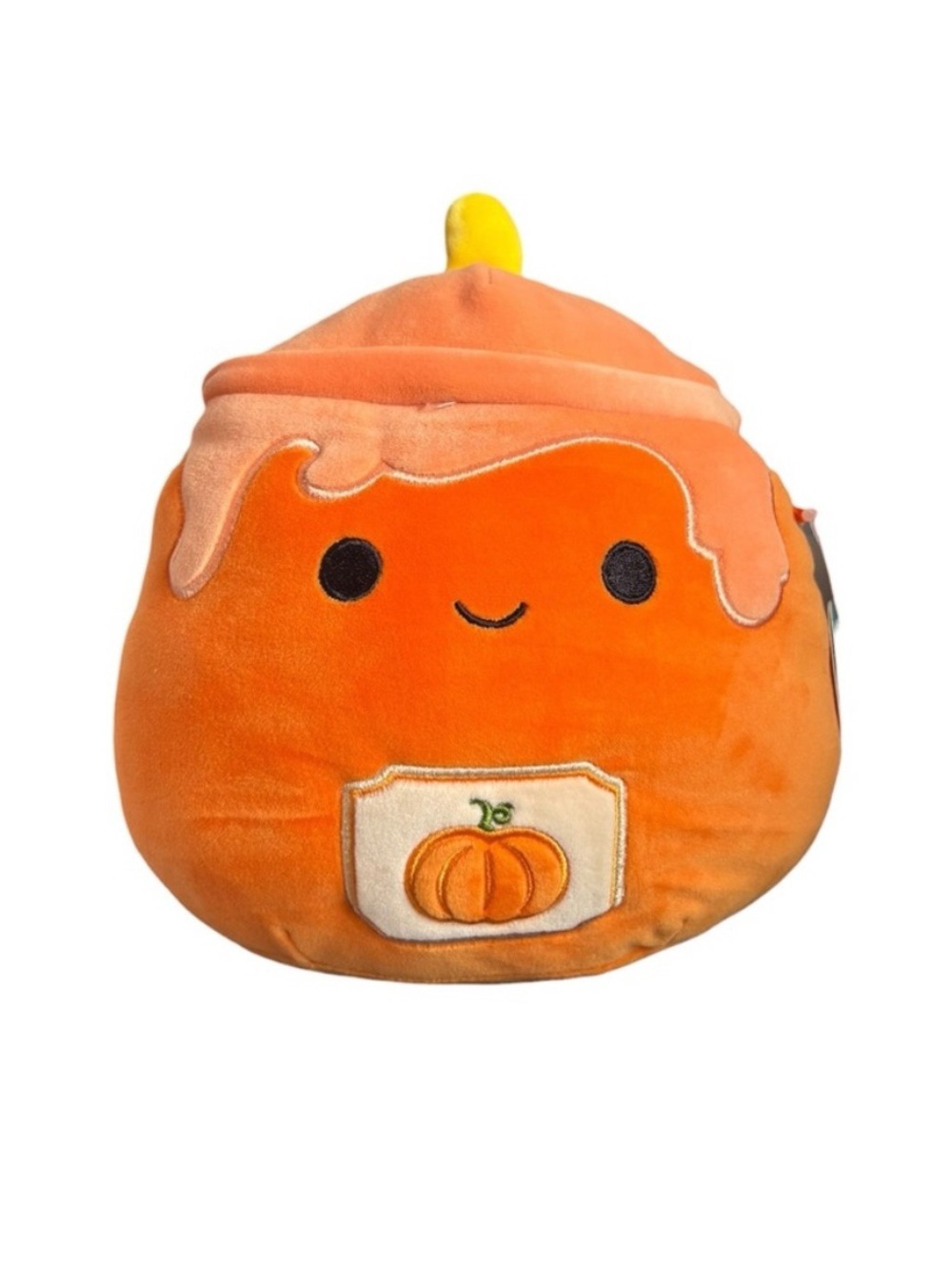 NWT Squishmallows Misha Pumpkin Candle Plush 10” Halloween Fall 2024